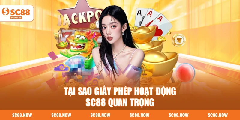 Tại Sao Giấy Phép Hoạt Động SC88 Quan Trọng